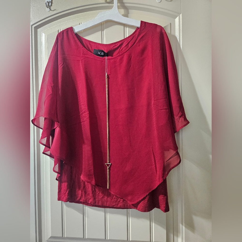 AGB Poncho Blouse